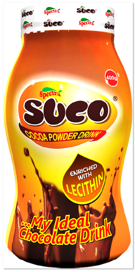 Suco Cocoa powder Drink (400g Jar)